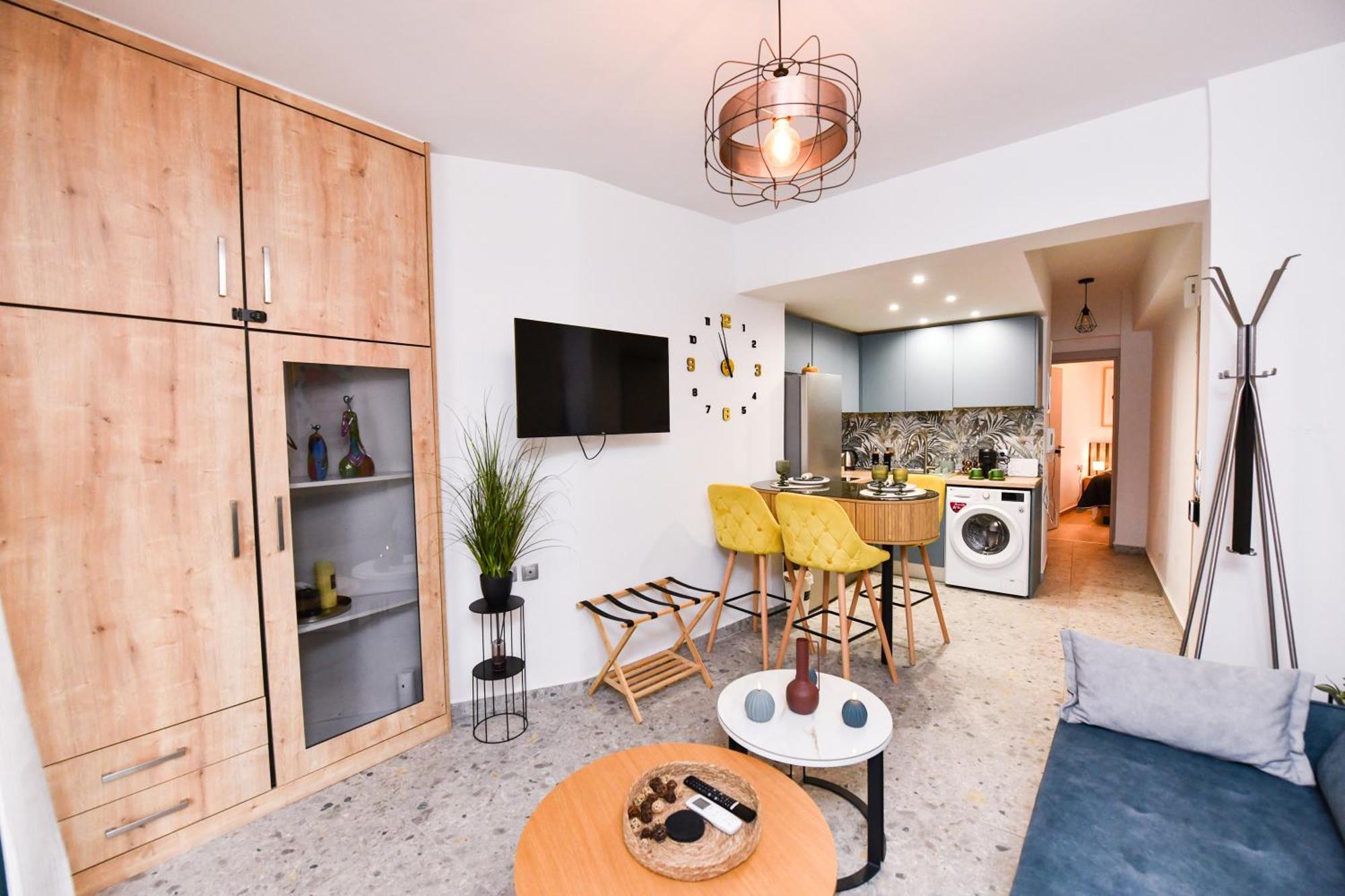 Appartement Comfy Dots à Larissa Extérieur photo