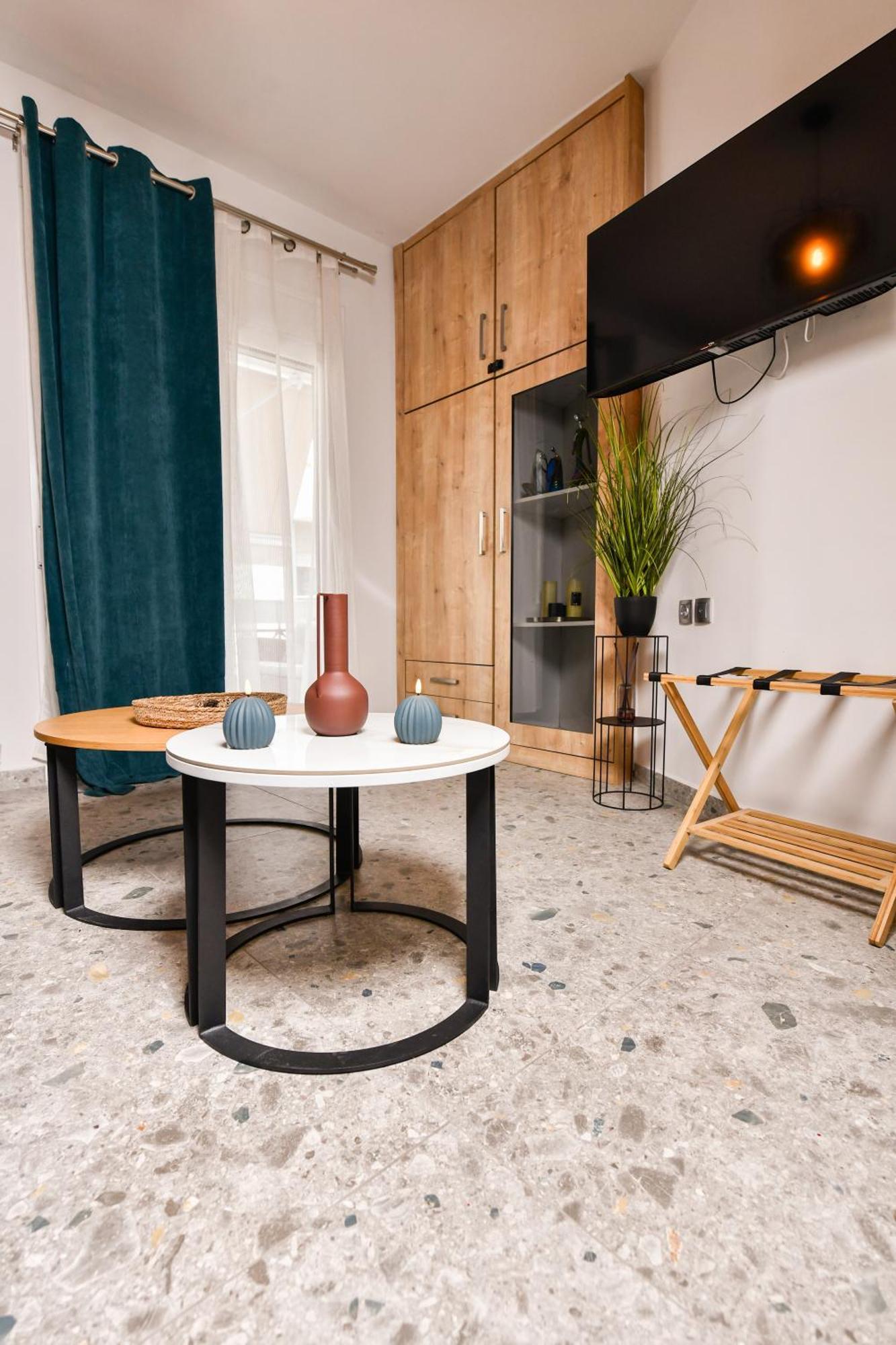 Appartement Comfy Dots à Larissa Extérieur photo